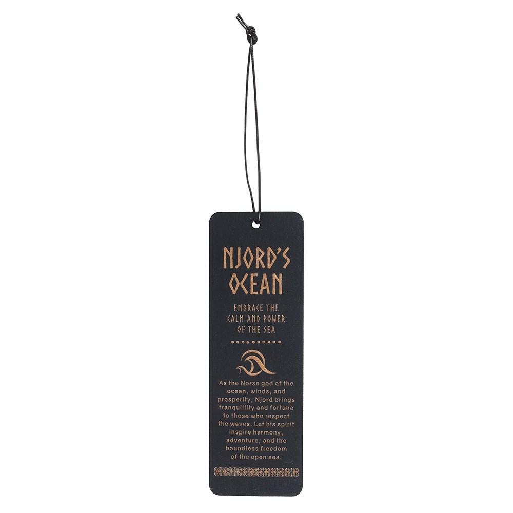 Something Different - Njord's Ocean Wooden Bookmark - Multicolours